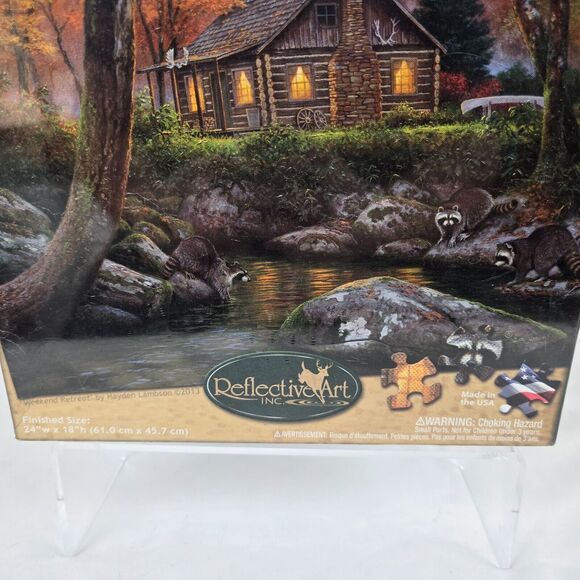 Hayden Lambson's Premier Puzzle 550 Piece Weekend Retreat Jigsaw Sealed New - Picture 4 of 10